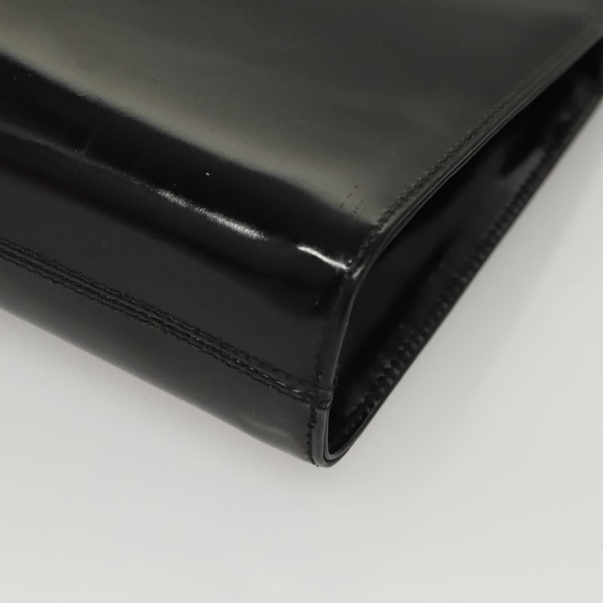 Salvatore Ferragamo Salvatore Ferragamo Gancini Patent Leather Size ONE SIZE - 8 Thumbnail