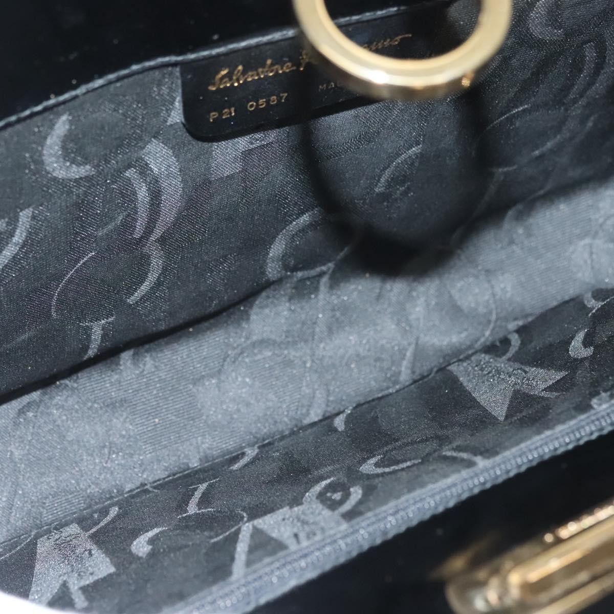 Salvatore Ferragamo Salvatore Ferragamo Gancini Patent Leather Size ONE SIZE - 5 Thumbnail