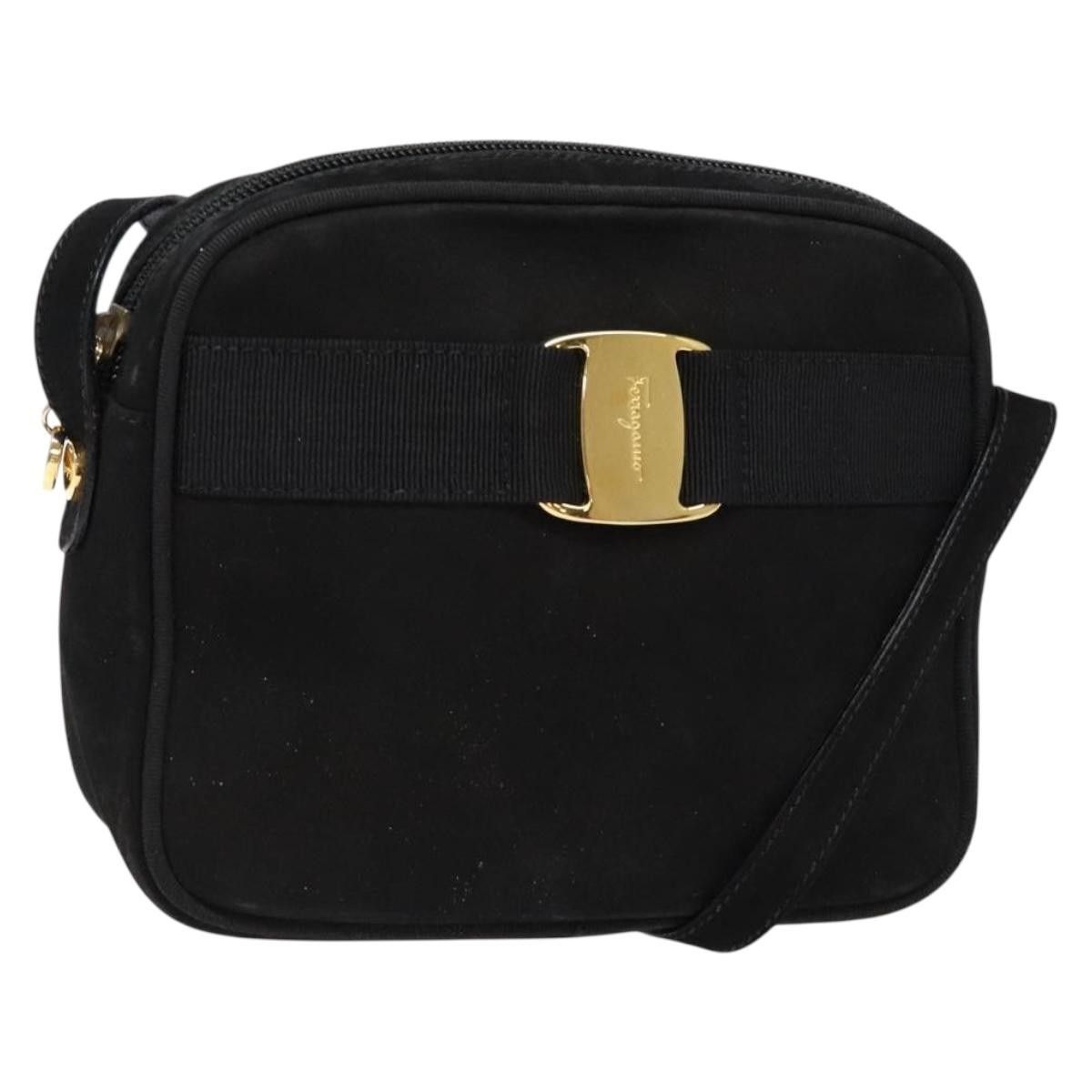Salvatore Ferragamo Salvatore Ferragamo Vala Shoulder Bag Suede Size ONE SIZE - 21 Thumbnail