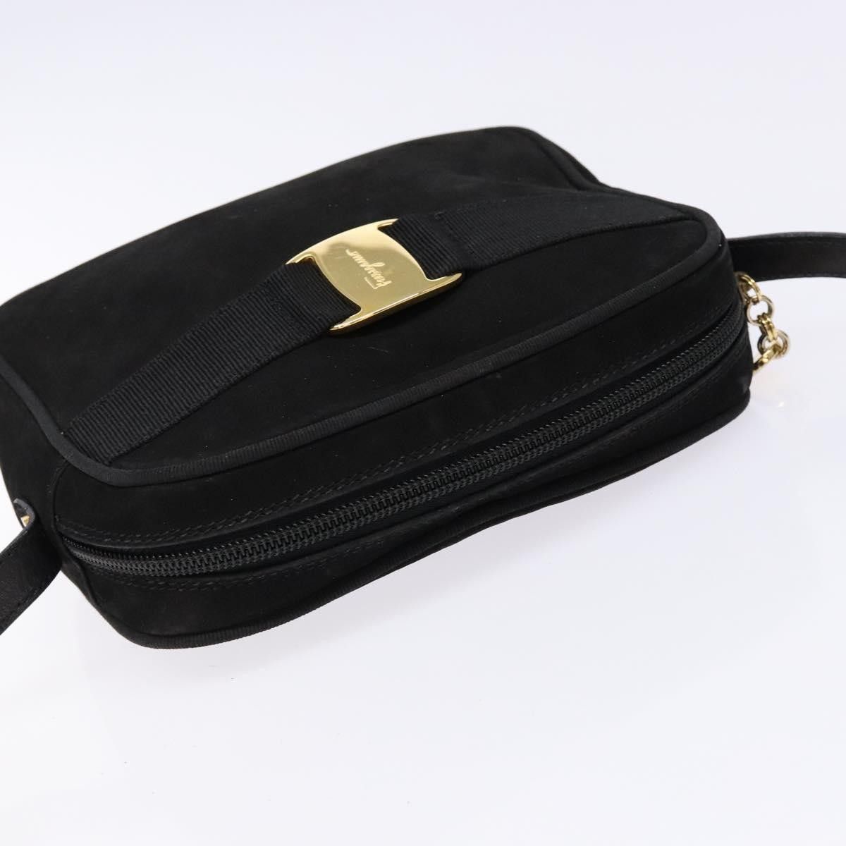 Salvatore Ferragamo Salvatore Ferragamo Vala Shoulder Bag Suede Size ONE SIZE - 14 Thumbnail