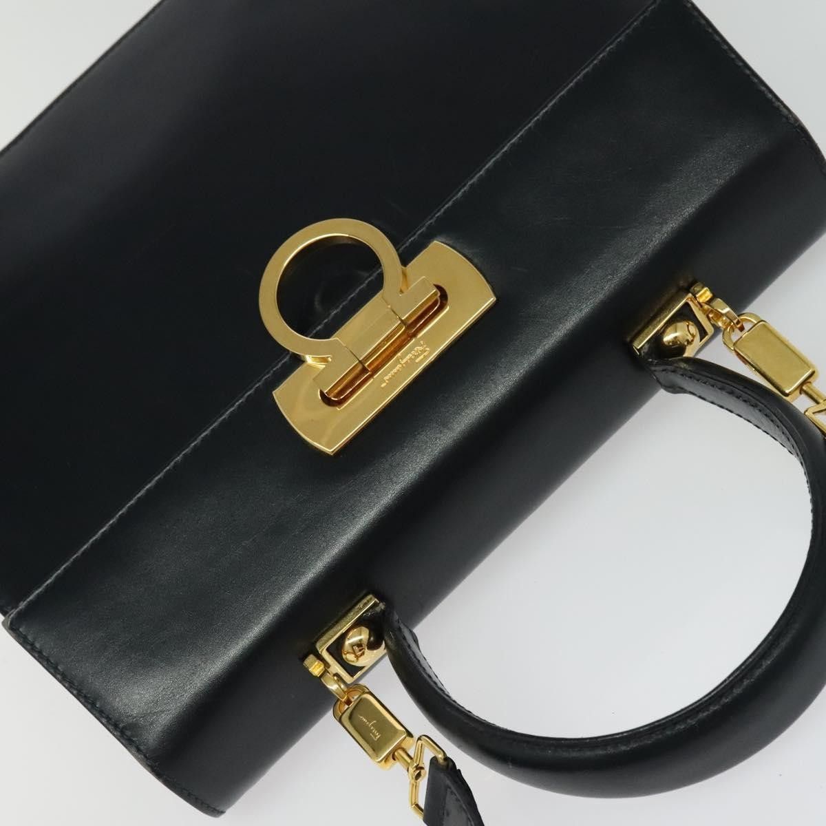 Salvatore Ferragamo Salvatore Ferragamo Gancini Convertible Top Handle Leather Size ONE SIZE - 18 Thumbnail
