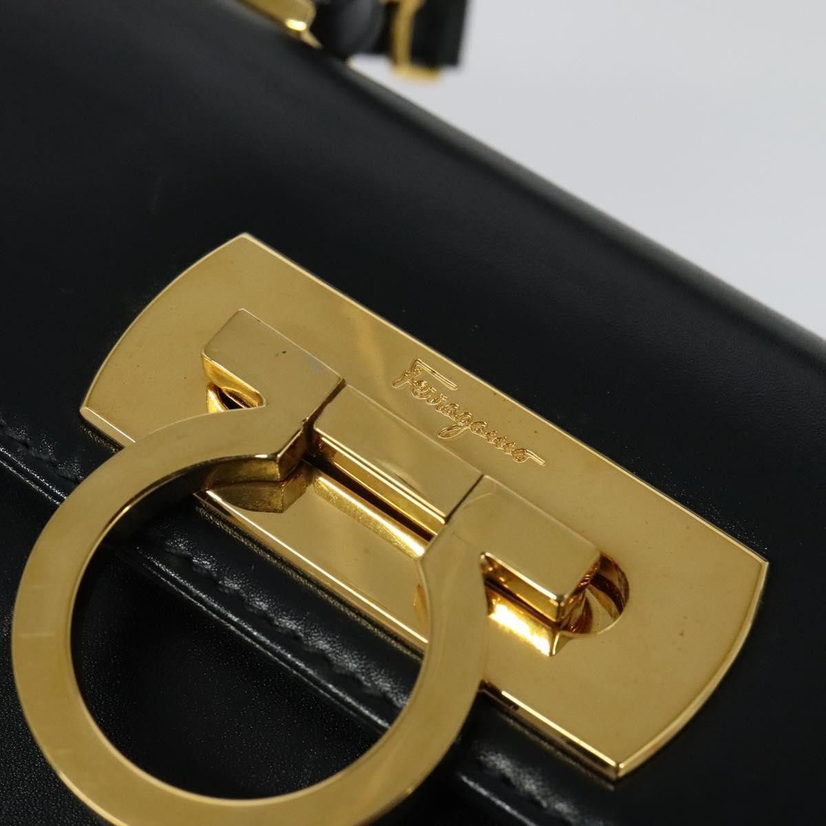 Salvatore Ferragamo Salvatore Ferragamo Gancini Convertible Top Handle Leather Size ONE SIZE - 19 Thumbnail