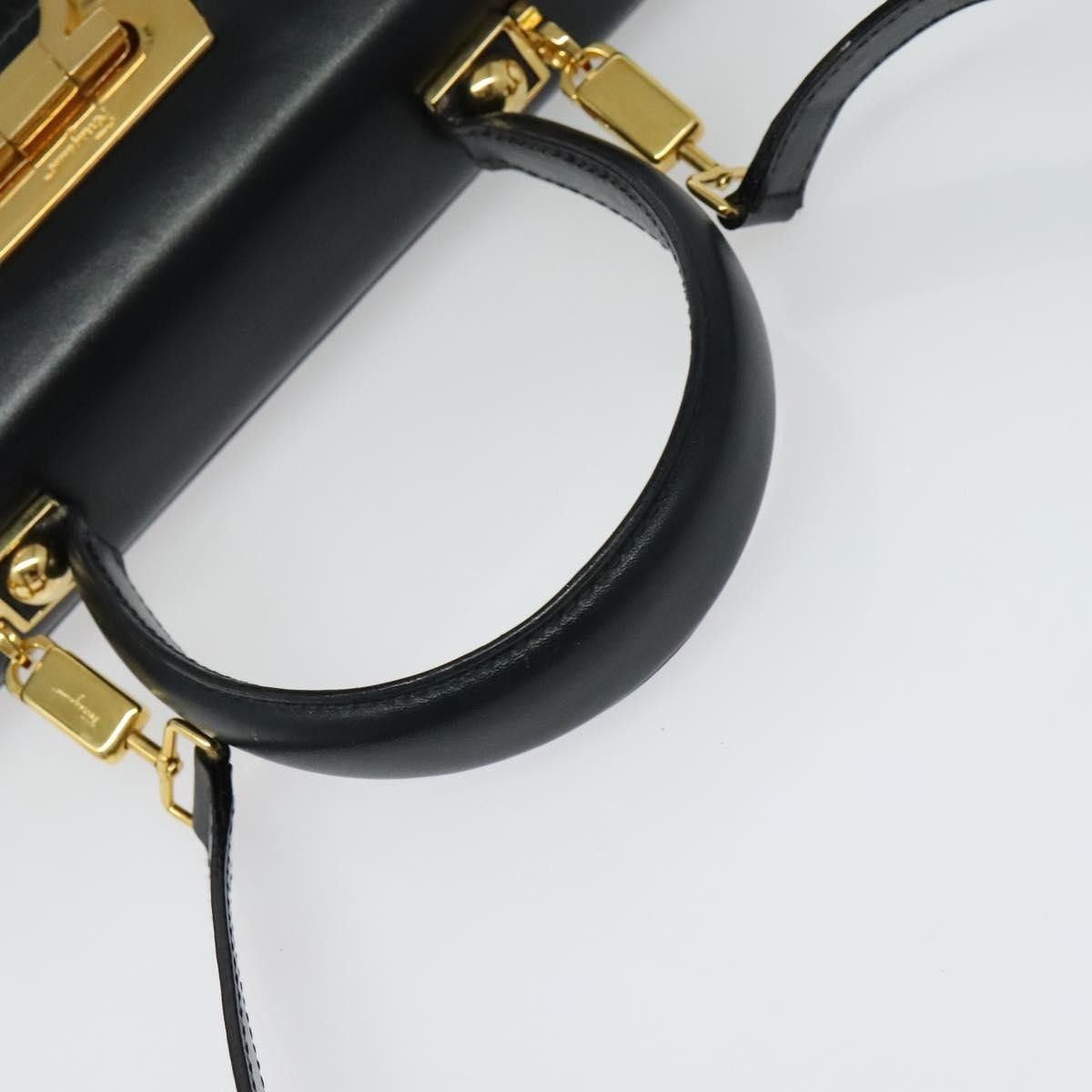 Salvatore Ferragamo Salvatore Ferragamo Gancini Convertible Top Handle Leather Size ONE SIZE - 13 Thumbnail