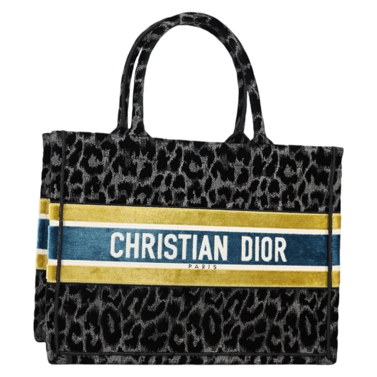 Dior Christian Dior Book Tote Mizza Embroidered Canvas and Velvet Size ONE SIZE - 20 Thumbnail
