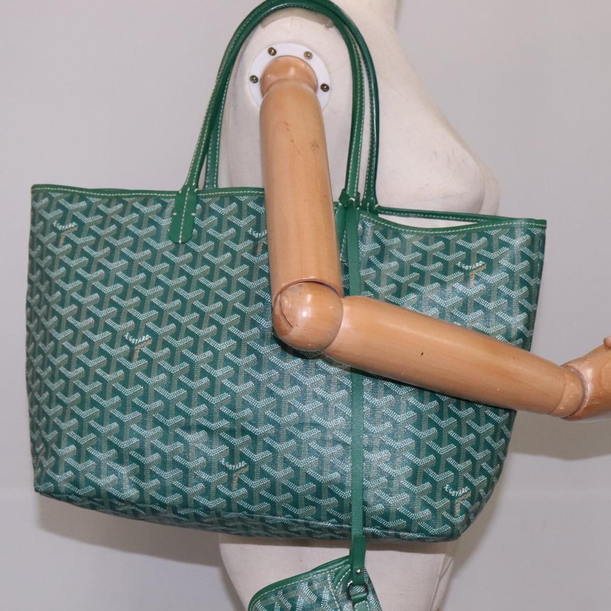 Goyard Goyard Saint Louis Tote Coated Canvas Size ONE SIZE - 14 Thumbnail
