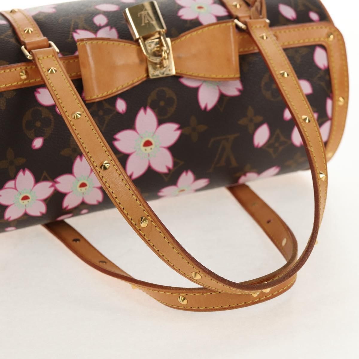 Louis Vuitton Louis Vuitton Papillon Handbag Limited Edition Cherry Blossom Monogram Size ONE SIZE - 8 Thumbnail