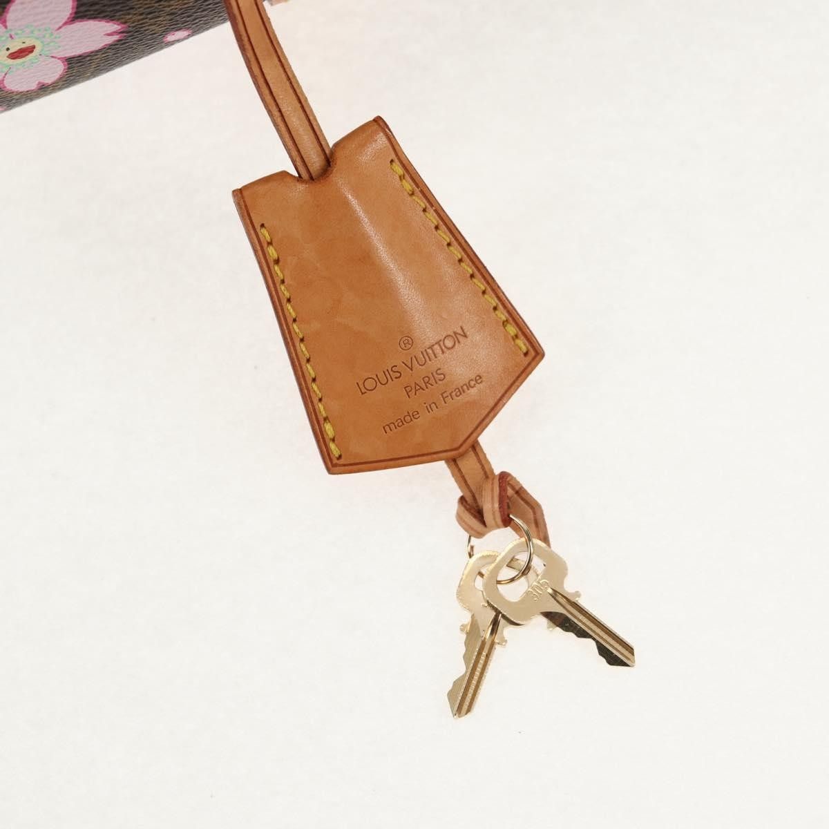 Louis Vuitton Louis Vuitton Papillon Handbag Limited Edition Cherry Blossom Monogram Size ONE SIZE - 16 Thumbnail