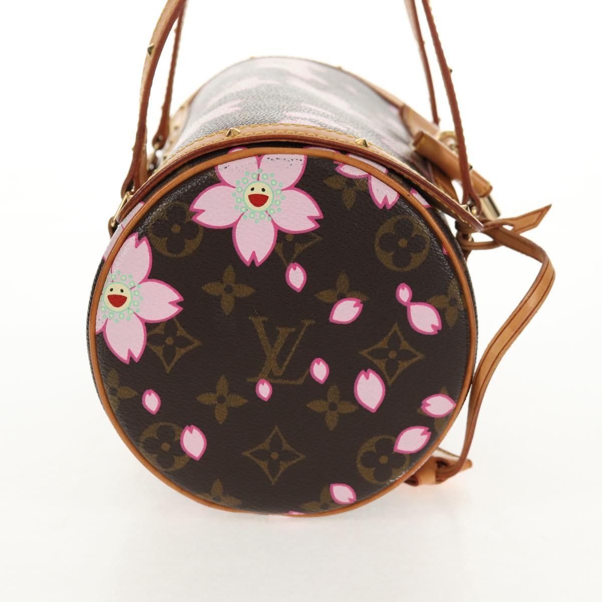 Louis Vuitton Louis Vuitton Papillon Handbag Limited Edition Cherry Blossom Monogram Size ONE SIZE - 4 Thumbnail