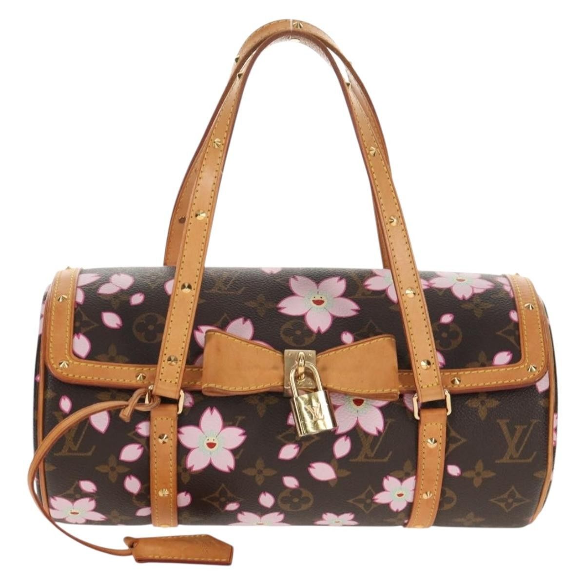 Louis Vuitton Louis Vuitton Papillon Handbag Limited Edition Cherry Blossom Monogram Size ONE SIZE - 20 Thumbnail