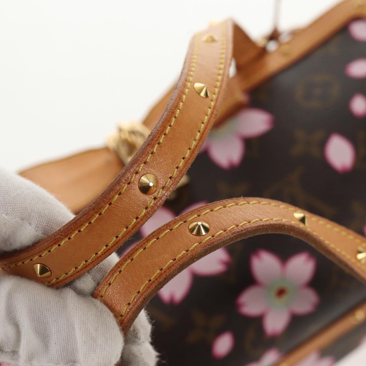 Louis Vuitton Louis Vuitton Papillon Handbag Limited Edition Cherry Blossom Monogram Size ONE SIZE - 13 Thumbnail