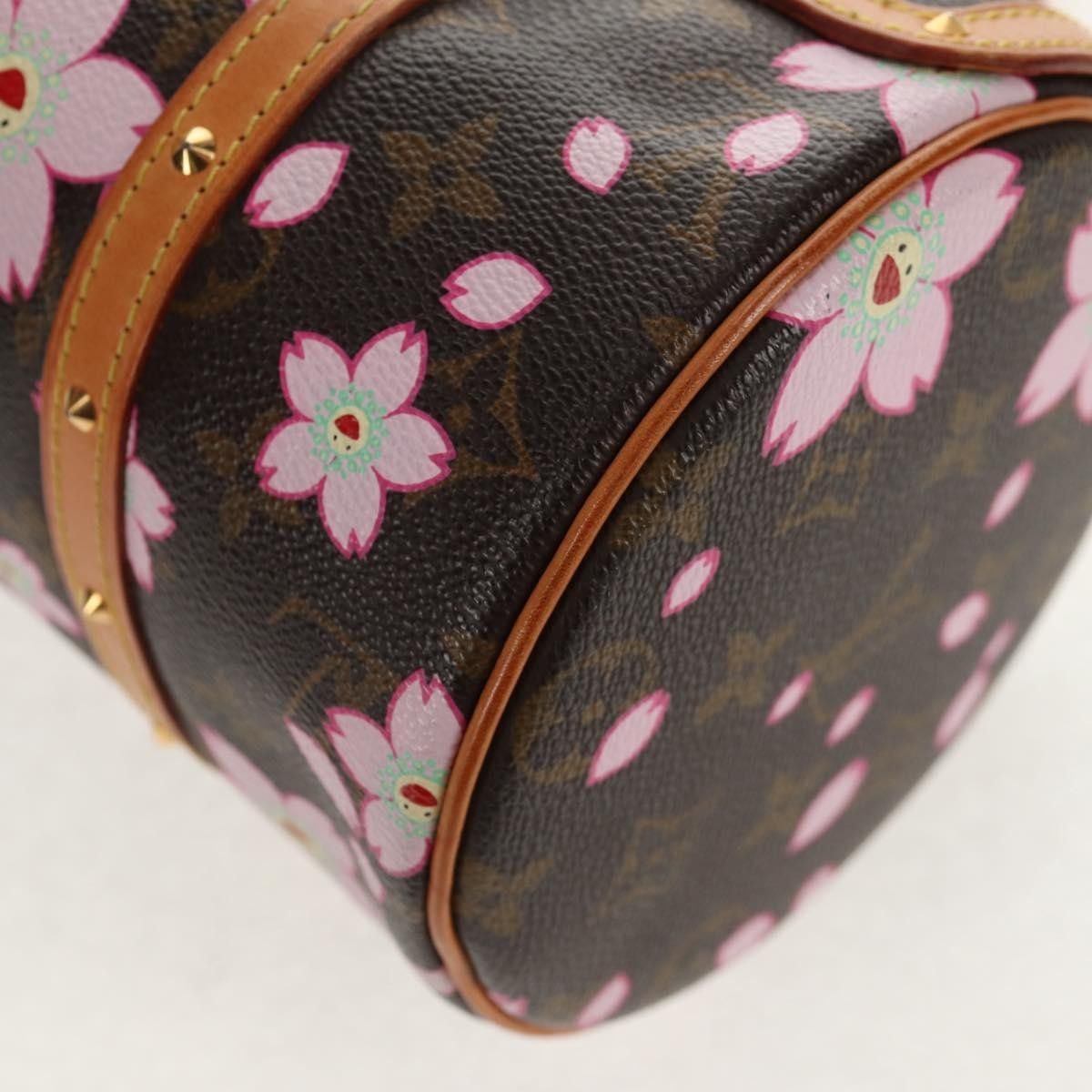 Louis Vuitton Louis Vuitton Papillon Handbag Limited Edition Cherry Blossom Monogram Size ONE SIZE - 12 Thumbnail