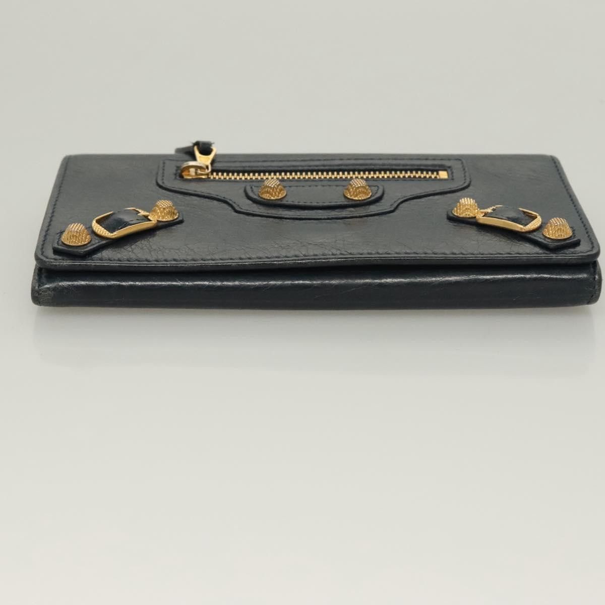 Balenciaga Balenciaga Giant Money Flap Wallet Leather Size ONE SIZE - 14 Thumbnail
