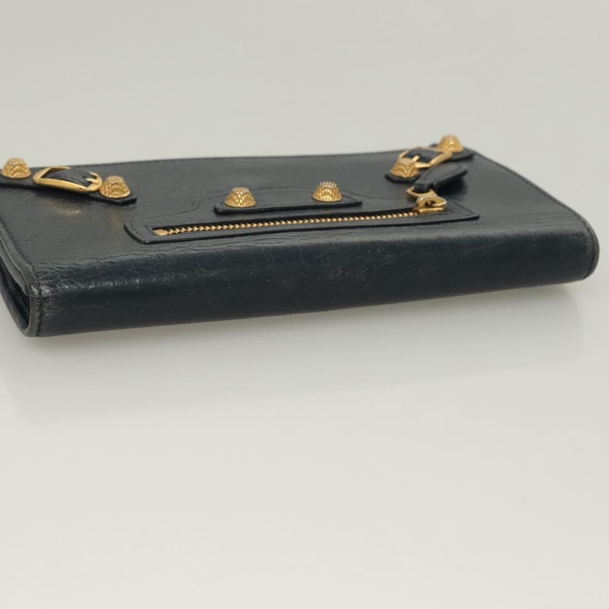 Balenciaga Balenciaga Giant Money Flap Wallet Leather Size ONE SIZE - 13 Thumbnail