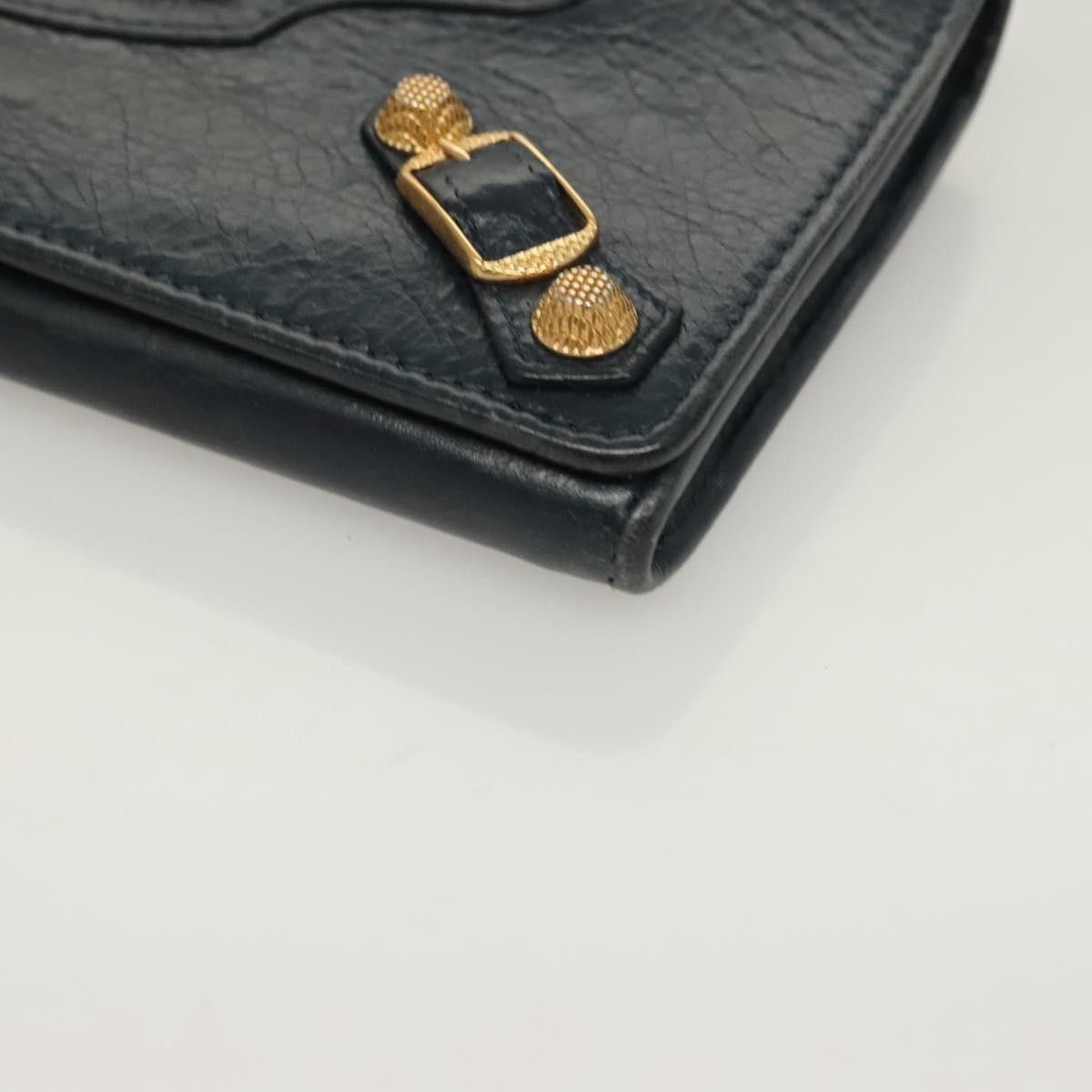 Balenciaga Balenciaga Giant Money Flap Wallet Leather Size ONE SIZE - 9 Thumbnail