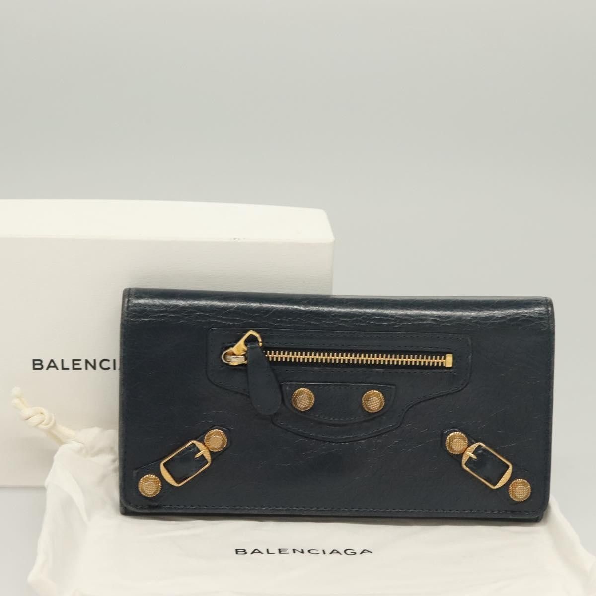 Balenciaga Balenciaga Giant Money Flap Wallet Leather Size ONE SIZE - 12 Thumbnail