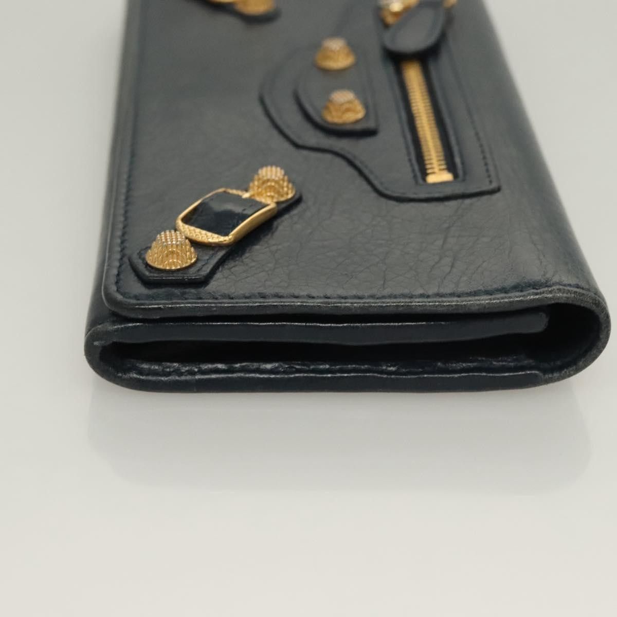 Balenciaga Balenciaga Giant Money Flap Wallet Leather Size ONE SIZE - 3 Thumbnail