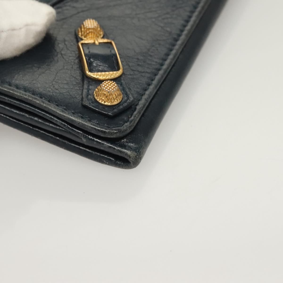 Balenciaga Balenciaga Giant Money Flap Wallet Leather Size ONE SIZE - 8 Thumbnail