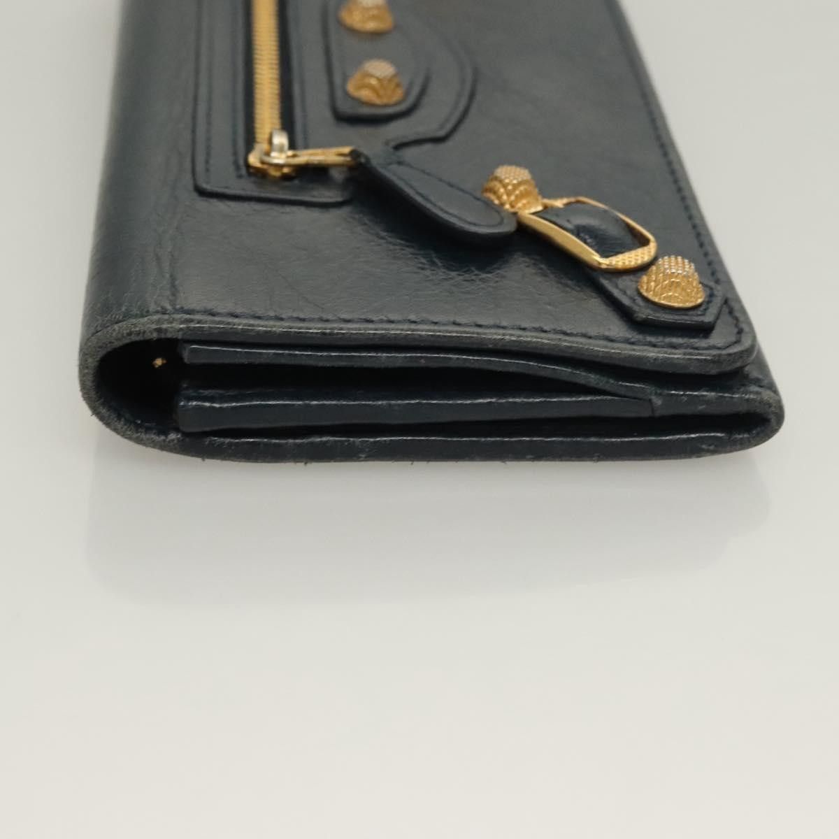 Balenciaga Balenciaga Giant Money Flap Wallet Leather Size ONE SIZE - 4 Thumbnail