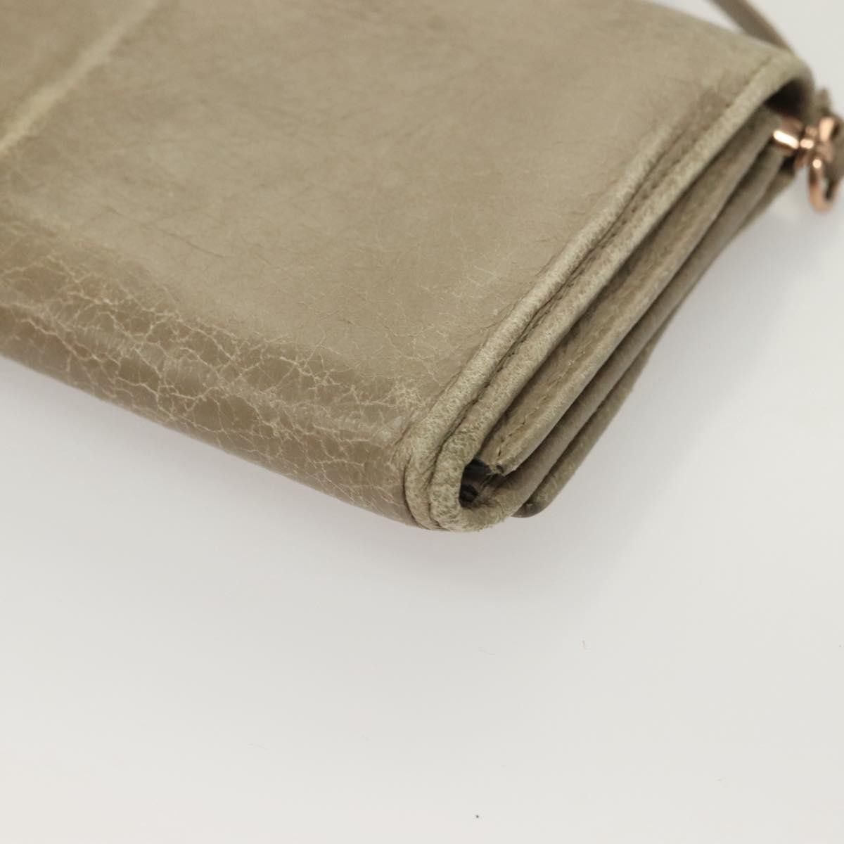 Balenciaga Balenciaga Giant Money Flap Wallet Leather Size ONE SIZE - 11 Thumbnail