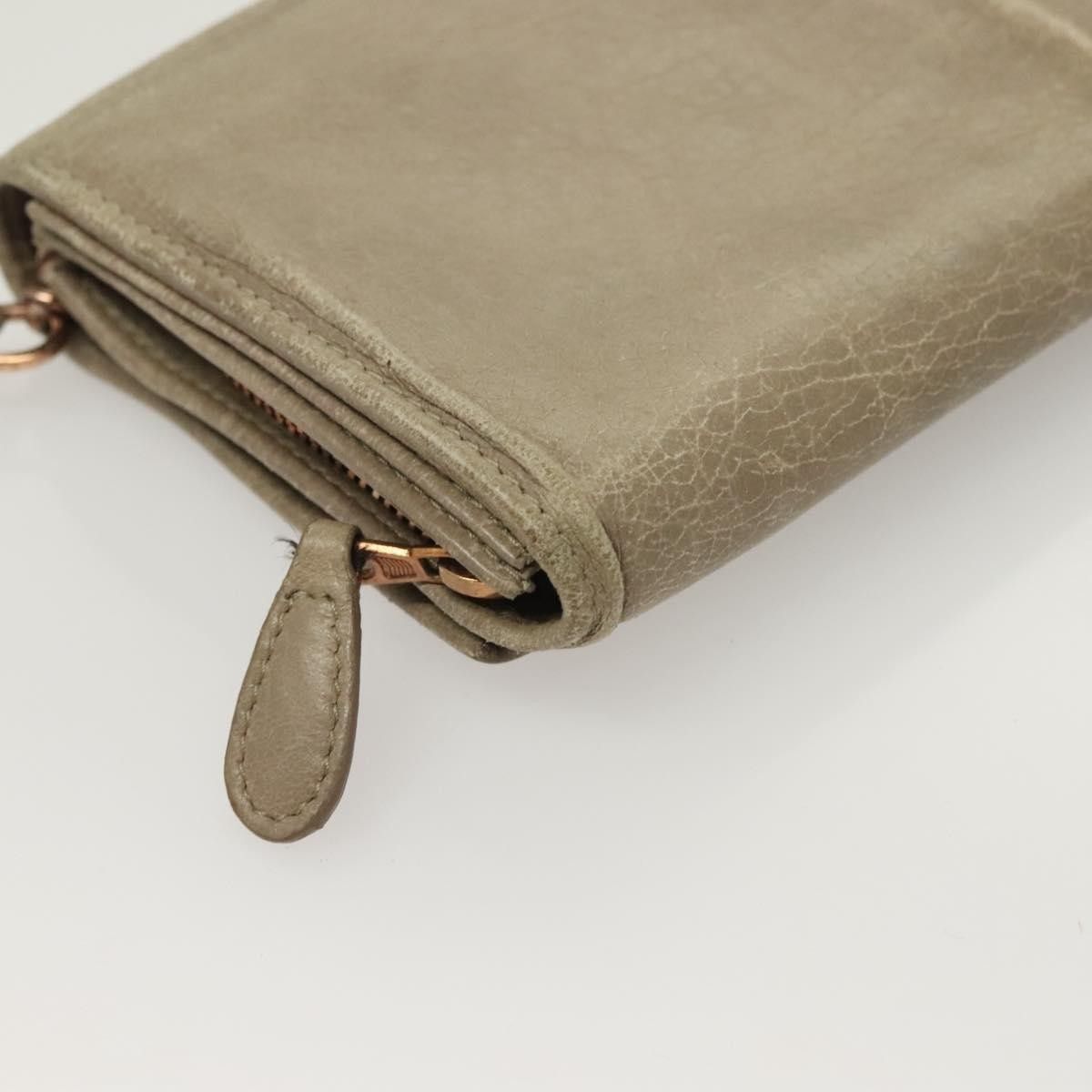 Balenciaga Balenciaga Giant Money Flap Wallet Leather Size ONE SIZE - 10 Thumbnail