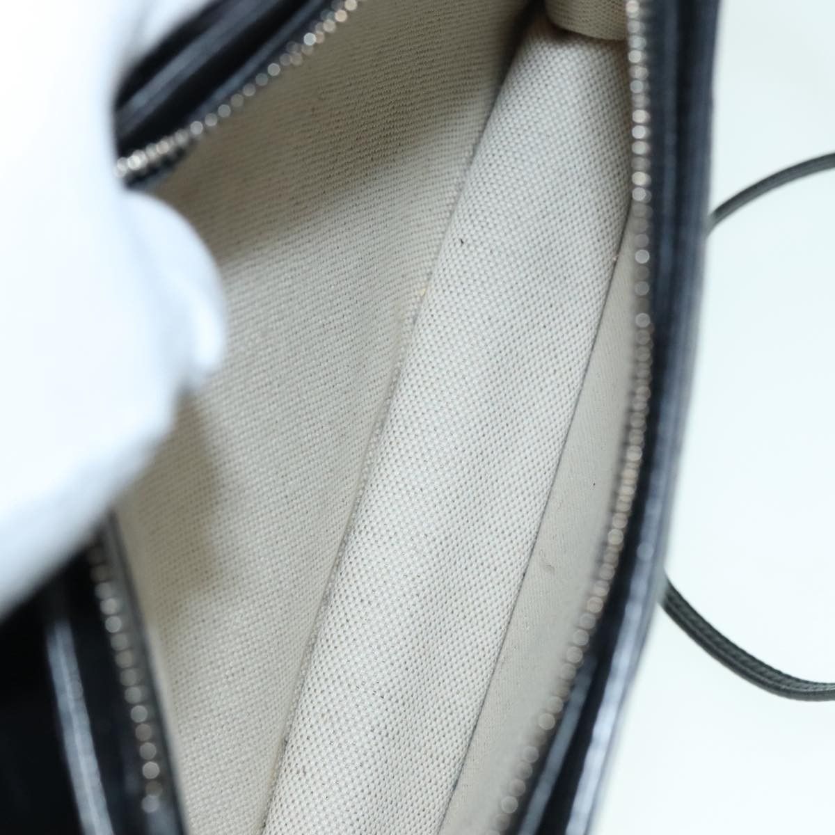 Balenciaga Balenciaga Navy Pochette Canvas and Leather Size ONE SIZE - 21 Thumbnail