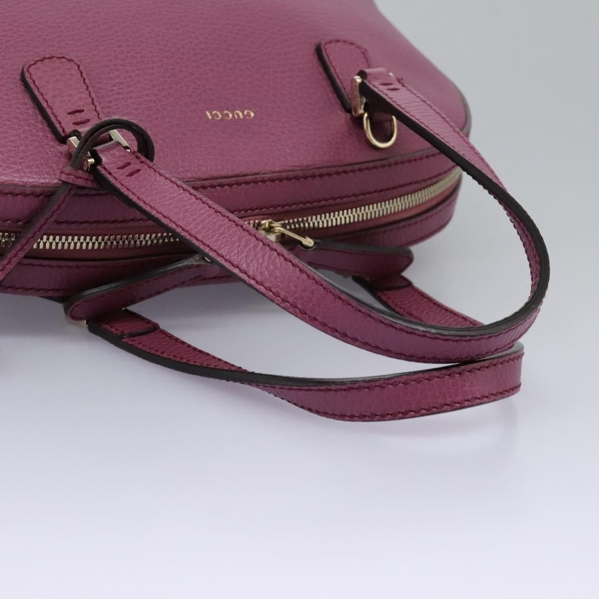 Gucci Gucci Lady Dollar Dome Satchel Leather Size ONE SIZE - 8 Thumbnail