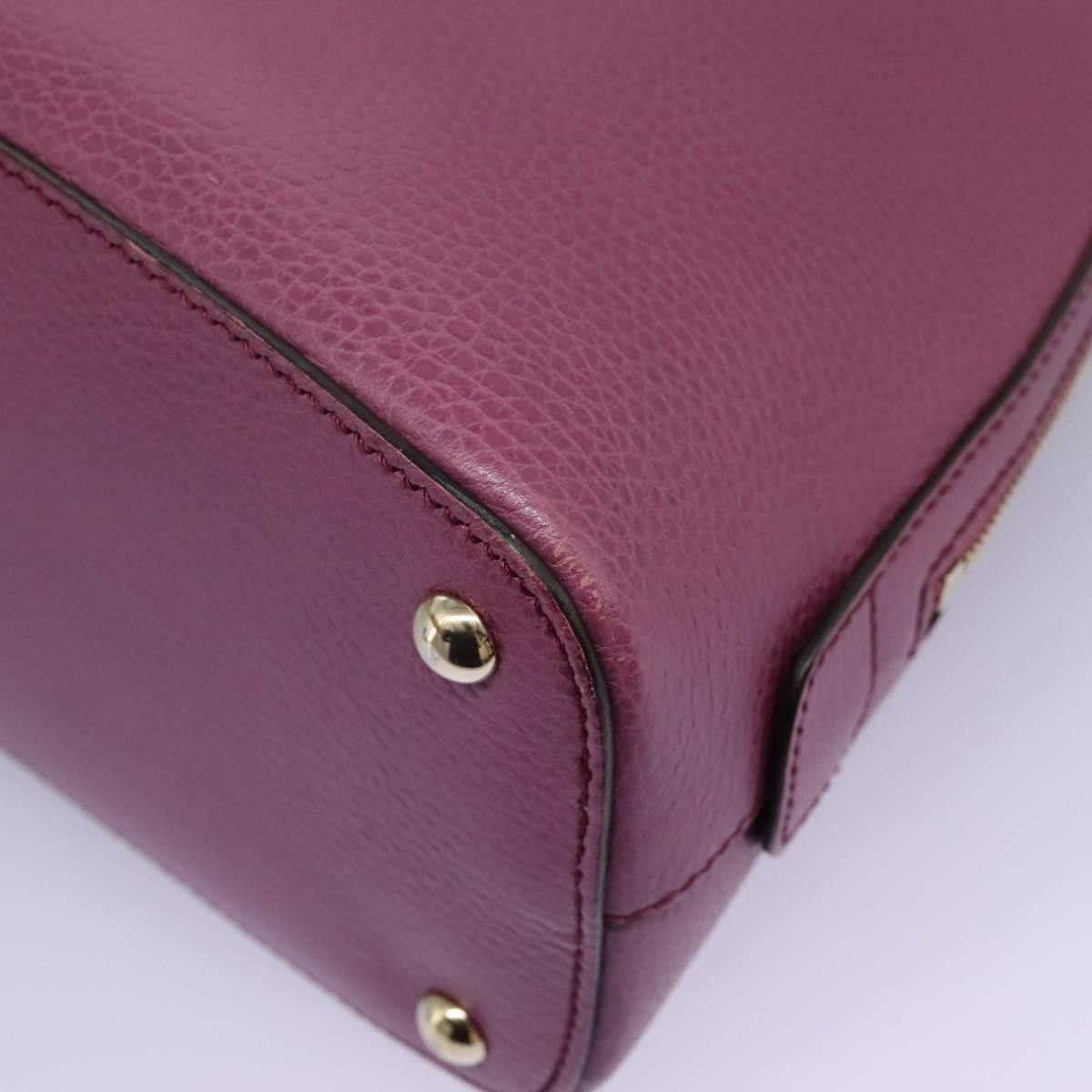 Gucci Gucci Lady Dollar Dome Satchel Leather Size ONE SIZE - 10 Thumbnail