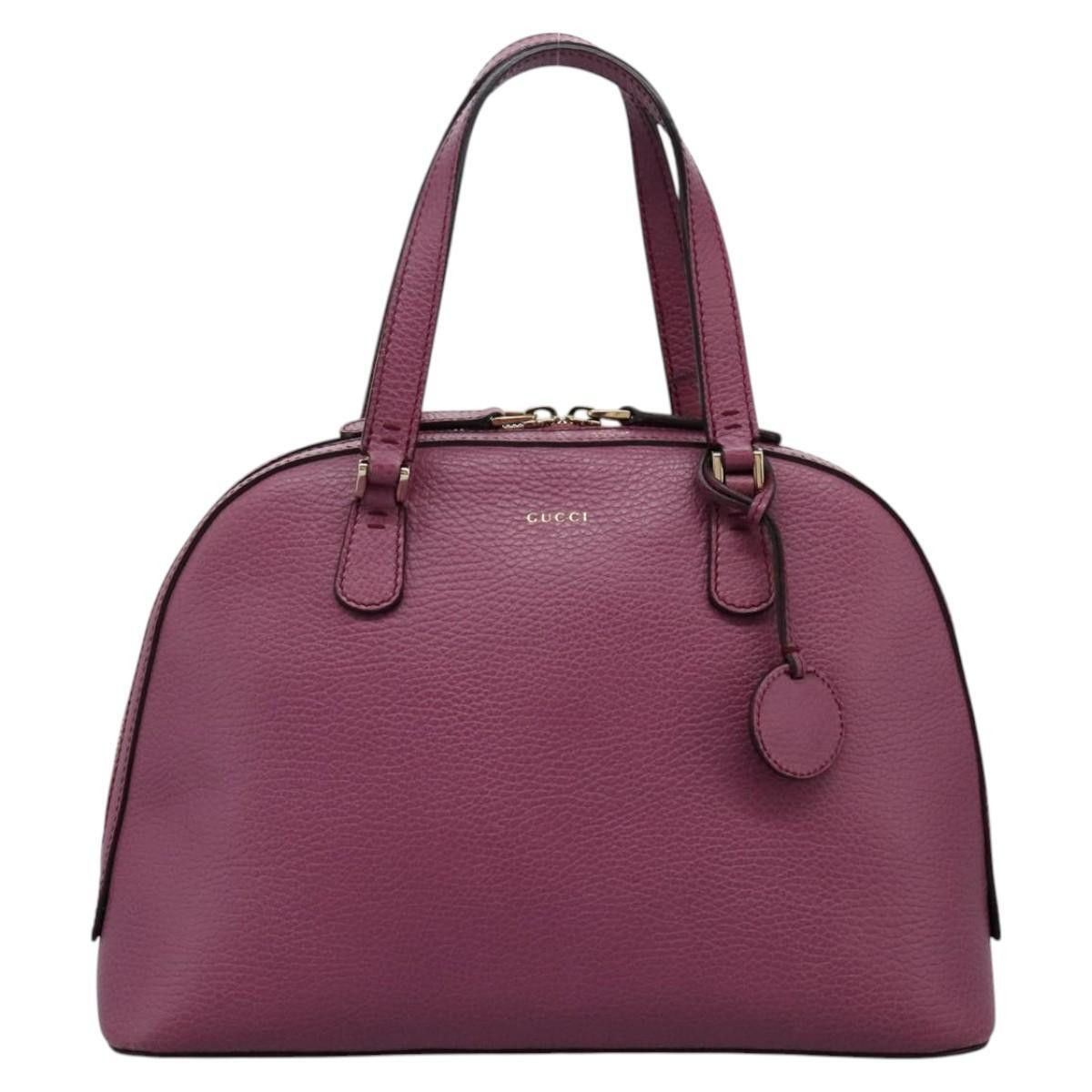 Gucci Gucci Lady Dollar Dome Satchel Leather Size ONE SIZE - 18 Thumbnail