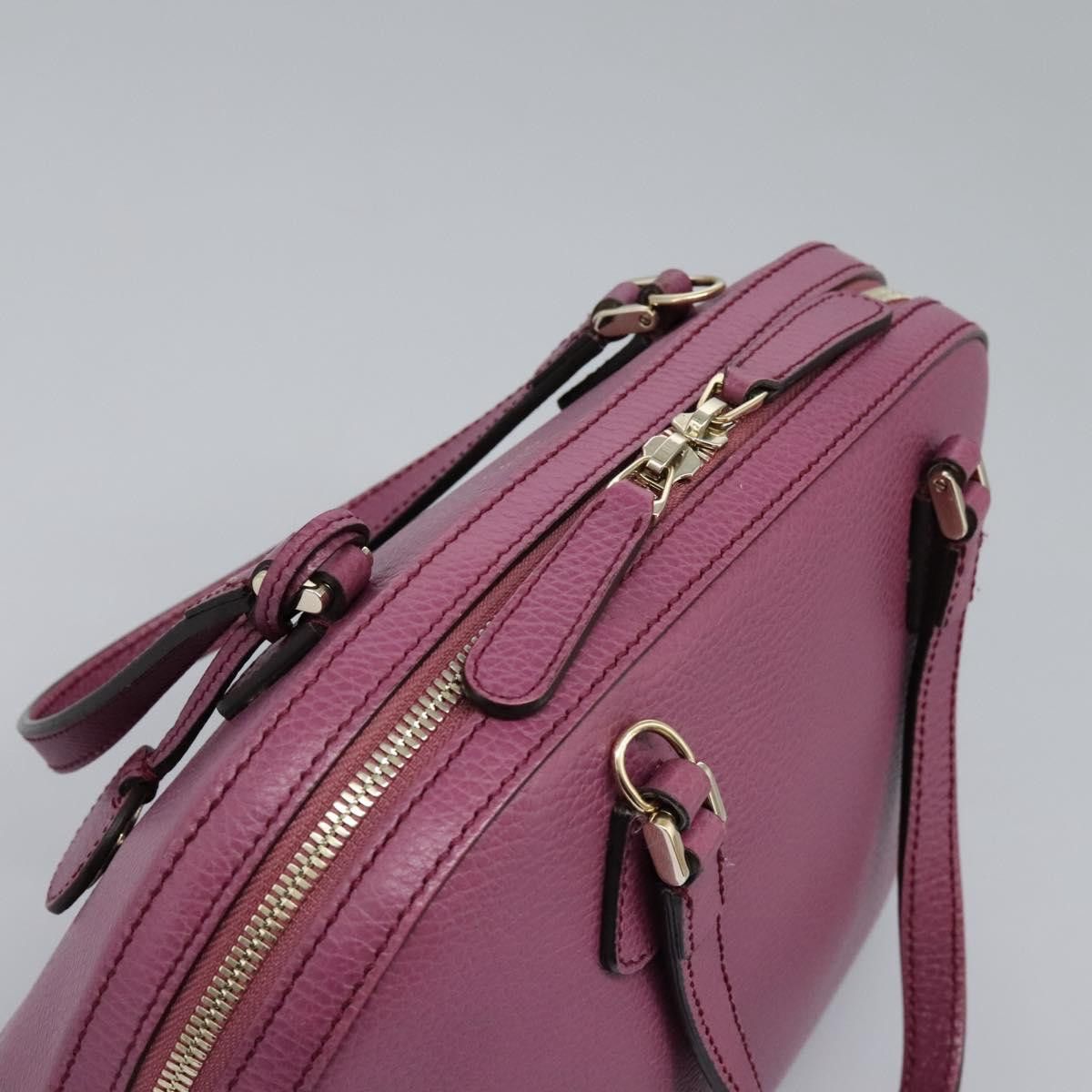 Gucci Gucci Lady Dollar Dome Satchel Leather Size ONE SIZE - 16 Thumbnail