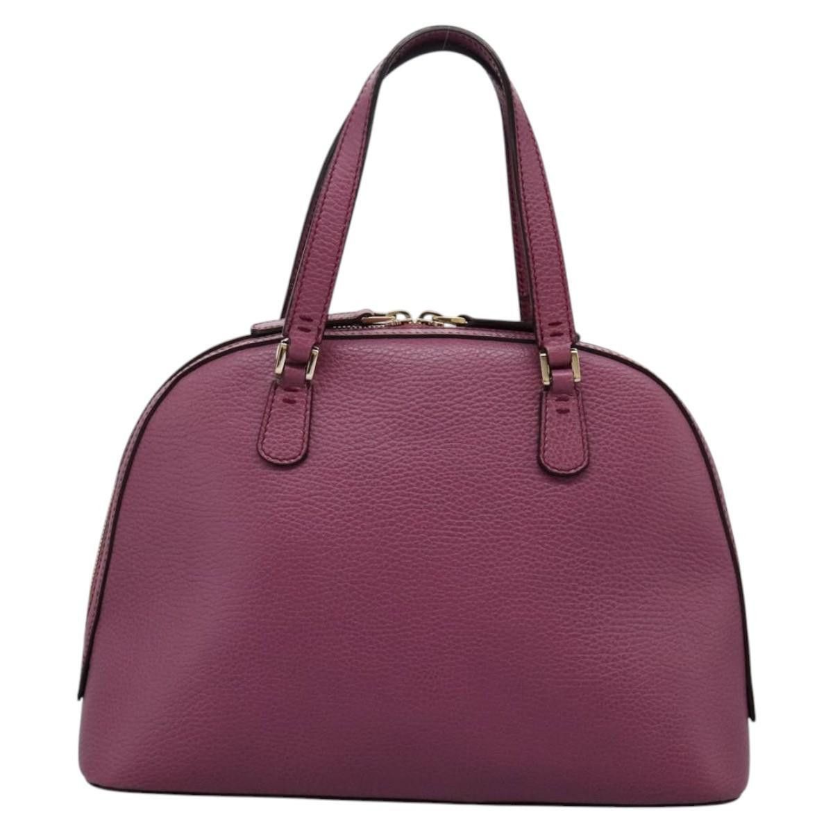 Gucci Gucci Lady Dollar Dome Satchel Leather Size ONE SIZE - 2 Thumbnail