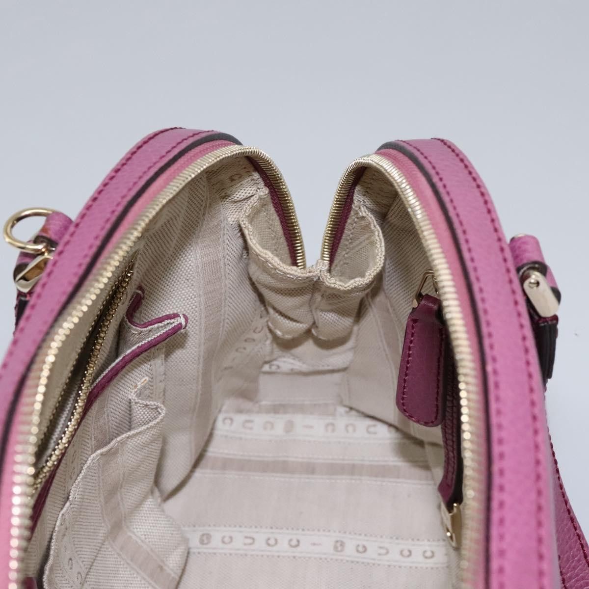 Gucci Gucci Lady Dollar Dome Satchel Leather Size ONE SIZE - 22 Thumbnail