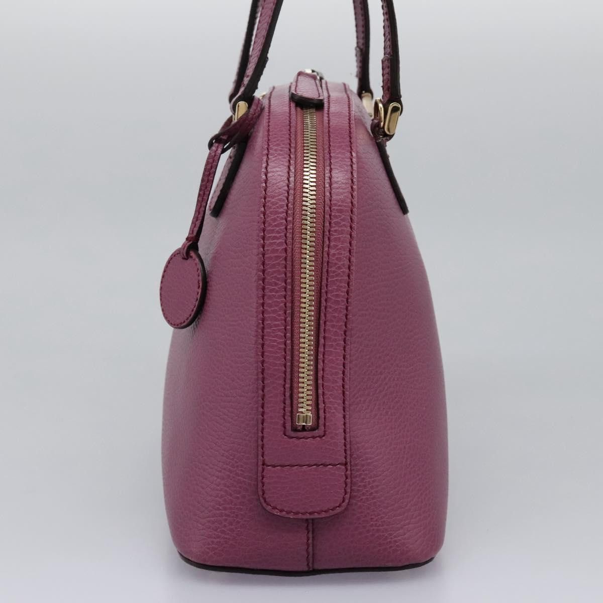 Gucci Gucci Lady Dollar Dome Satchel Leather Size ONE SIZE - 3 Thumbnail