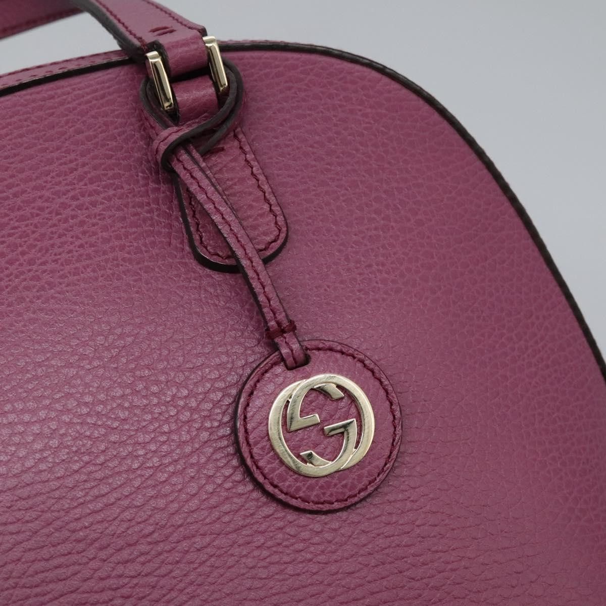Gucci Gucci Lady Dollar Dome Satchel Leather Size ONE SIZE - 14 Thumbnail