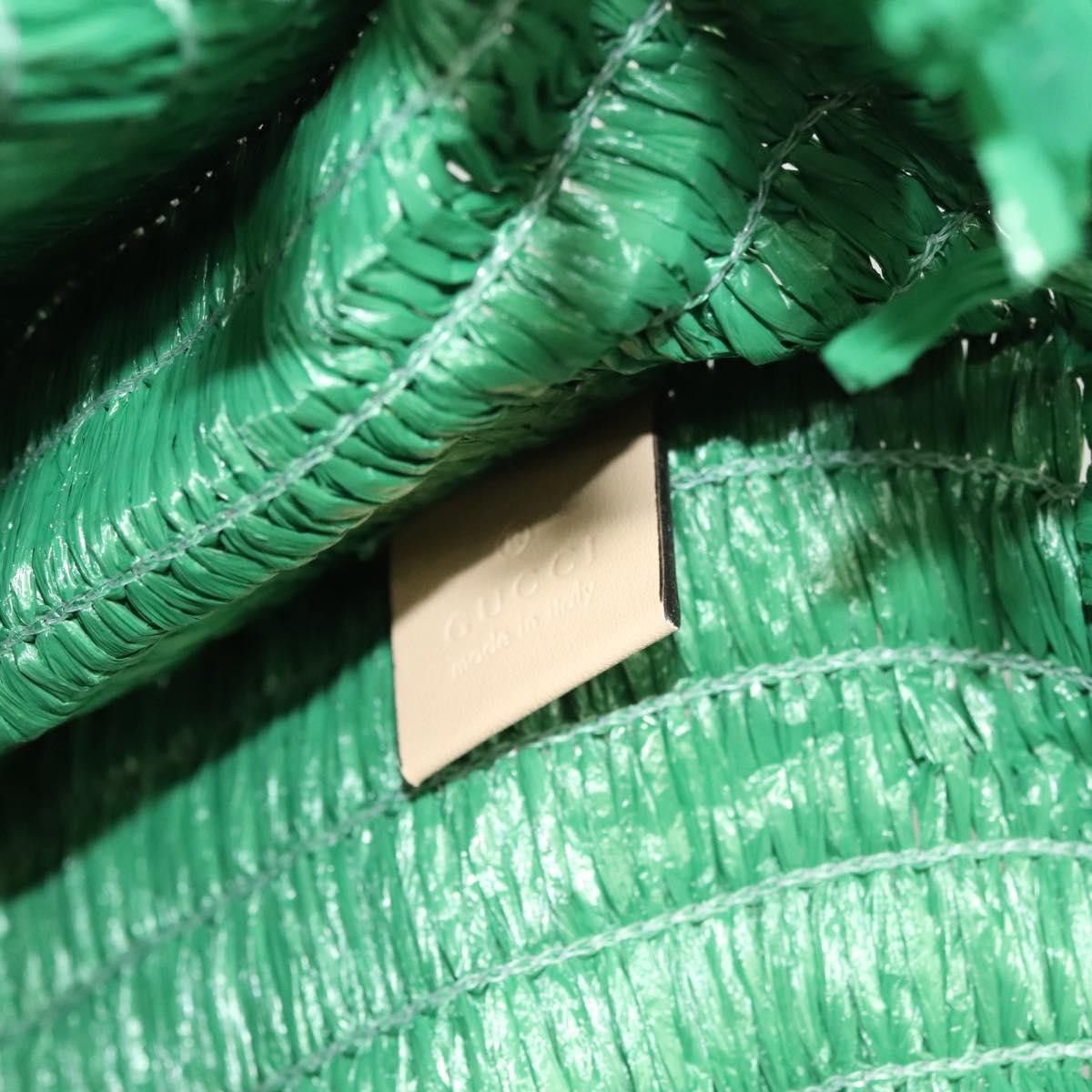 Gucci Gucci Cestino Tote Woven Raffia Size ONE SIZE - 23 Thumbnail