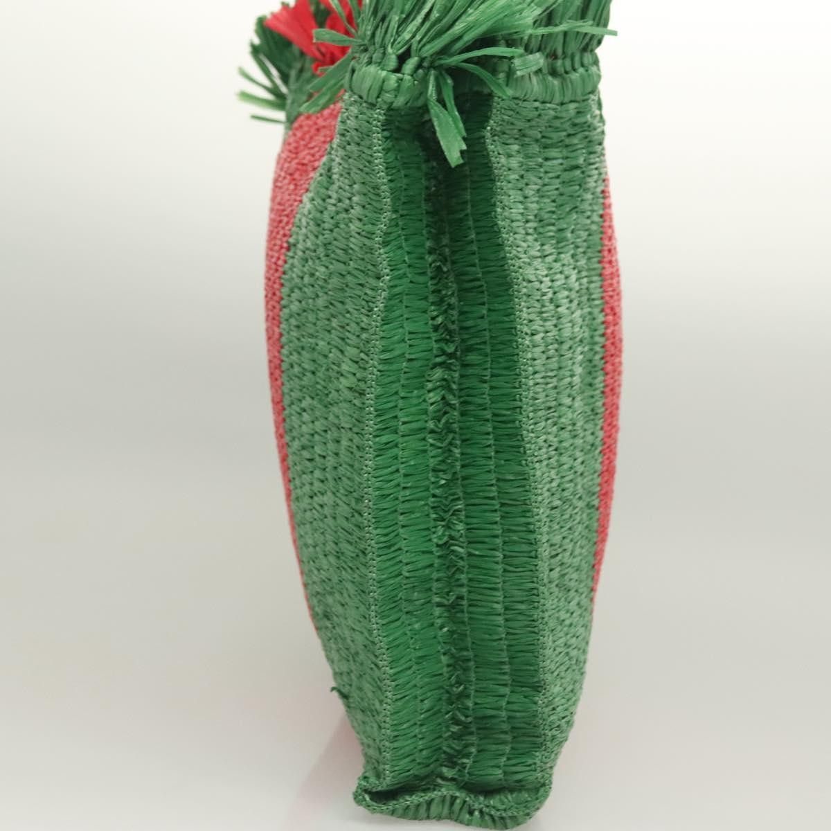 Gucci Gucci Cestino Tote Woven Raffia Size ONE SIZE - 3 Thumbnail