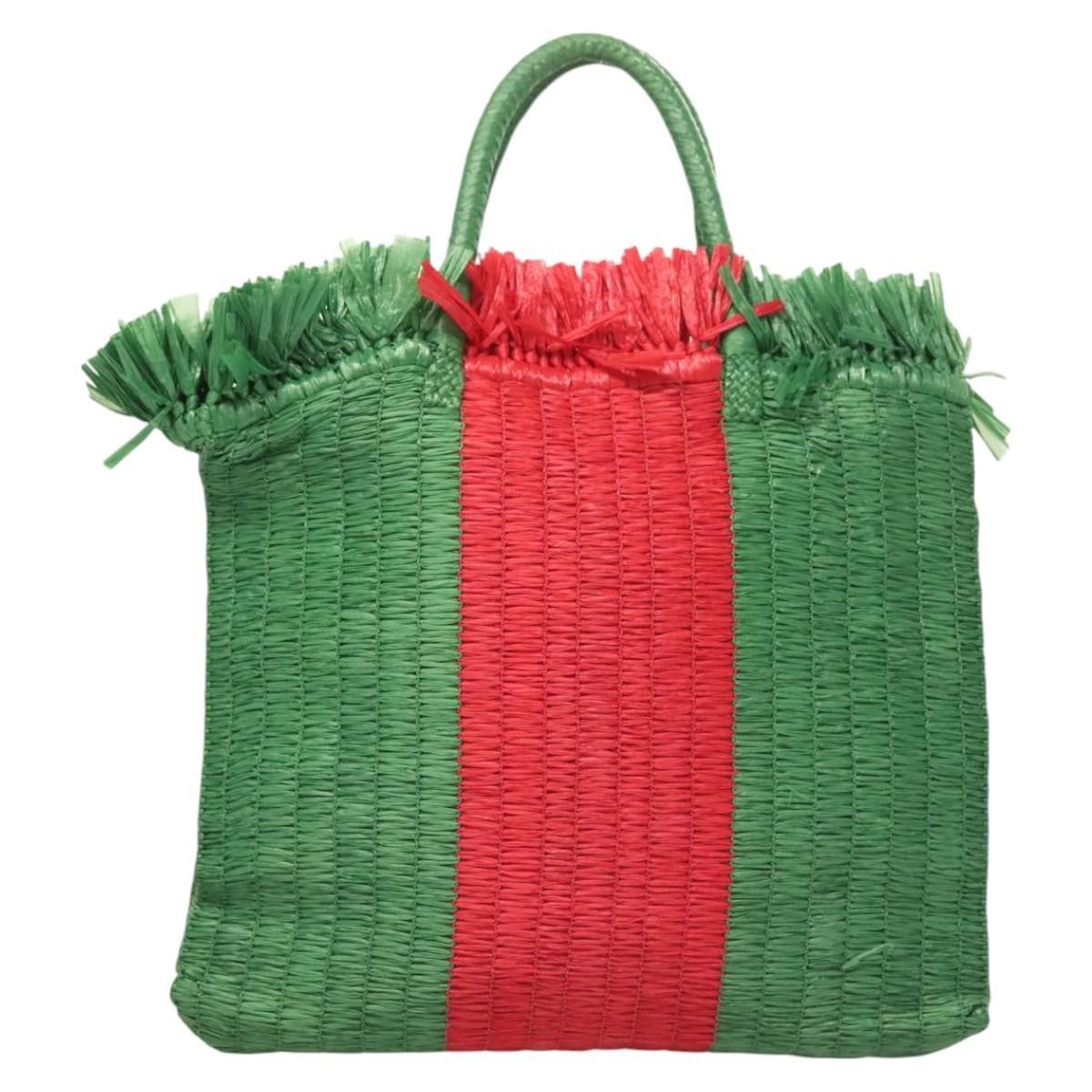 Gucci Gucci Cestino Tote Woven Raffia Size ONE SIZE - 18 Thumbnail