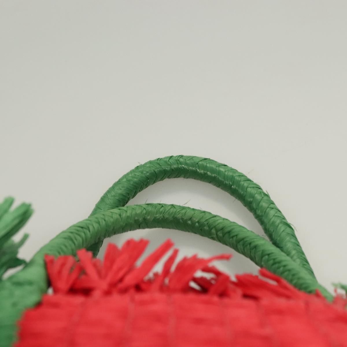 Gucci Gucci Cestino Tote Woven Raffia Size ONE SIZE - 16 Thumbnail