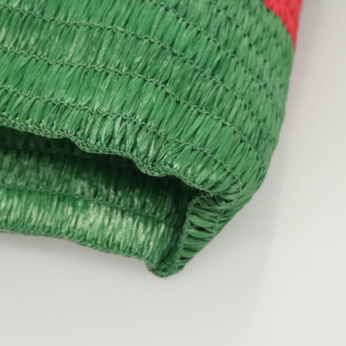 Gucci Gucci Cestino Tote Woven Raffia Size ONE SIZE - 11 Thumbnail