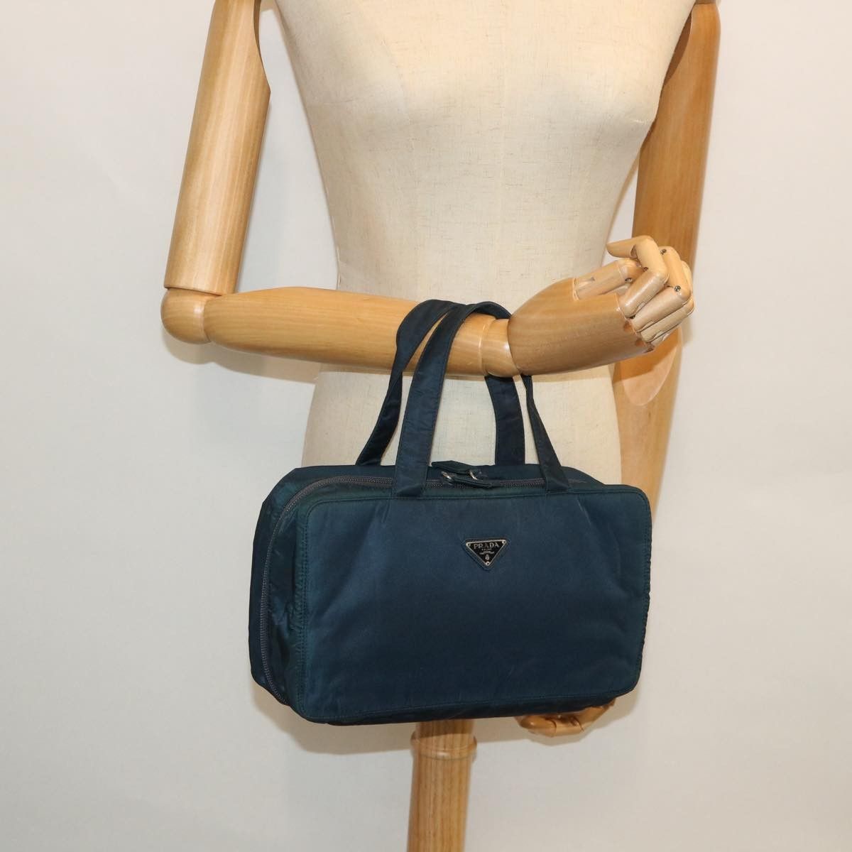 Prada Prada Double Zip Wristlet Pouch Tessuto Size ONE SIZE - 23 Thumbnail