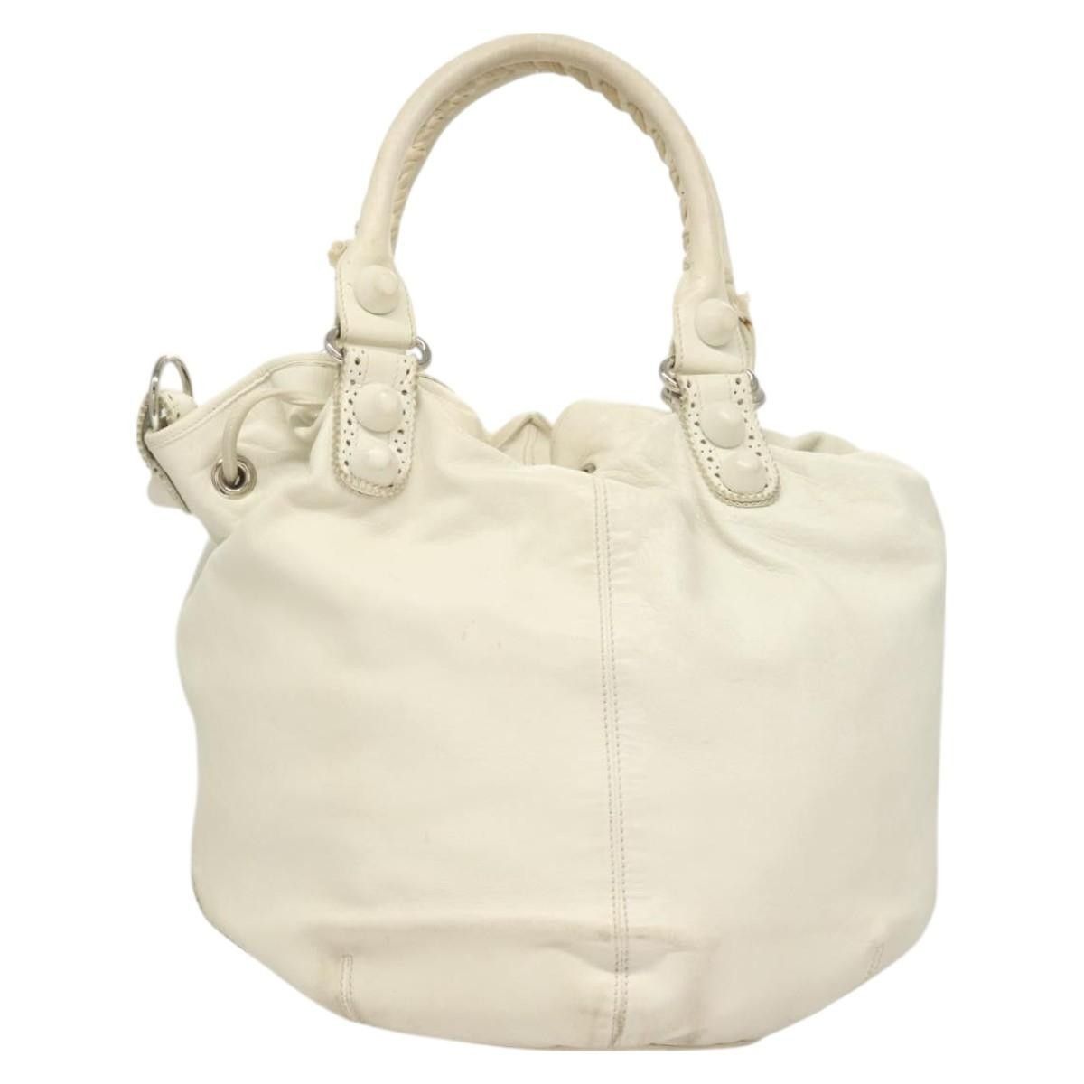 Balenciaga Balenciaga Pom Pon Giant Studs Bag Leather Size ONE SIZE - 2 Thumbnail
