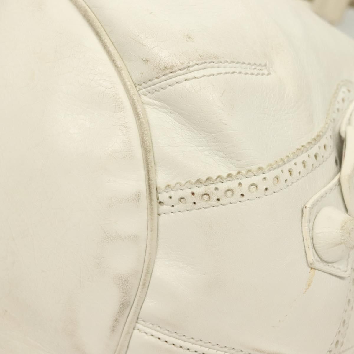 Balenciaga Balenciaga Pom Pon Giant Studs Bag Leather Size ONE SIZE - 10 Thumbnail