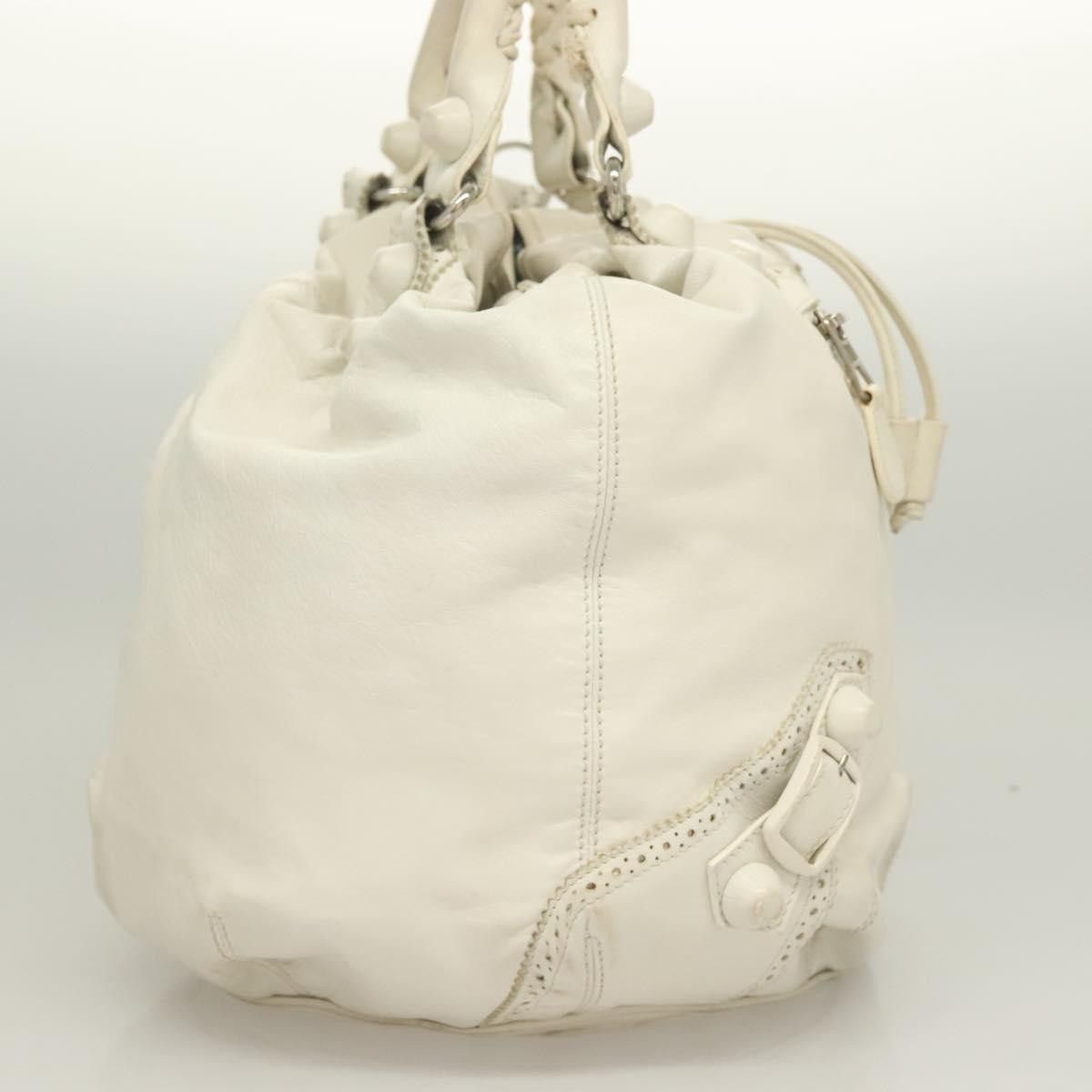 Balenciaga Balenciaga Pom Pon Giant Studs Bag Leather Size ONE SIZE - 4 Thumbnail