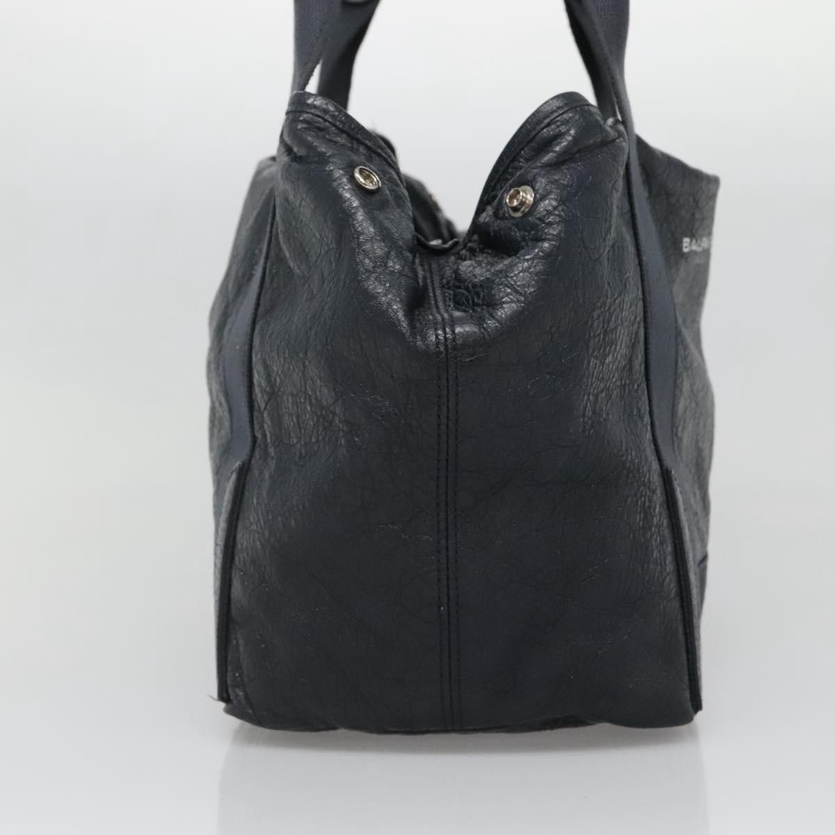 Balenciaga Balenciaga Navy Cabas Leather Size ONE SIZE - 3 Thumbnail