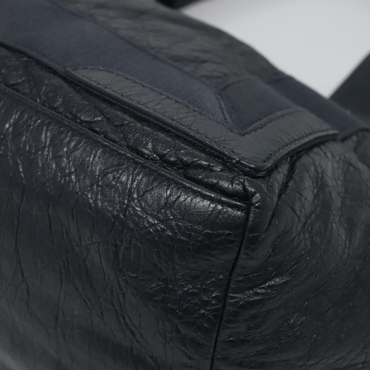 Balenciaga Balenciaga Navy Cabas Leather Size ONE SIZE - 11 Thumbnail