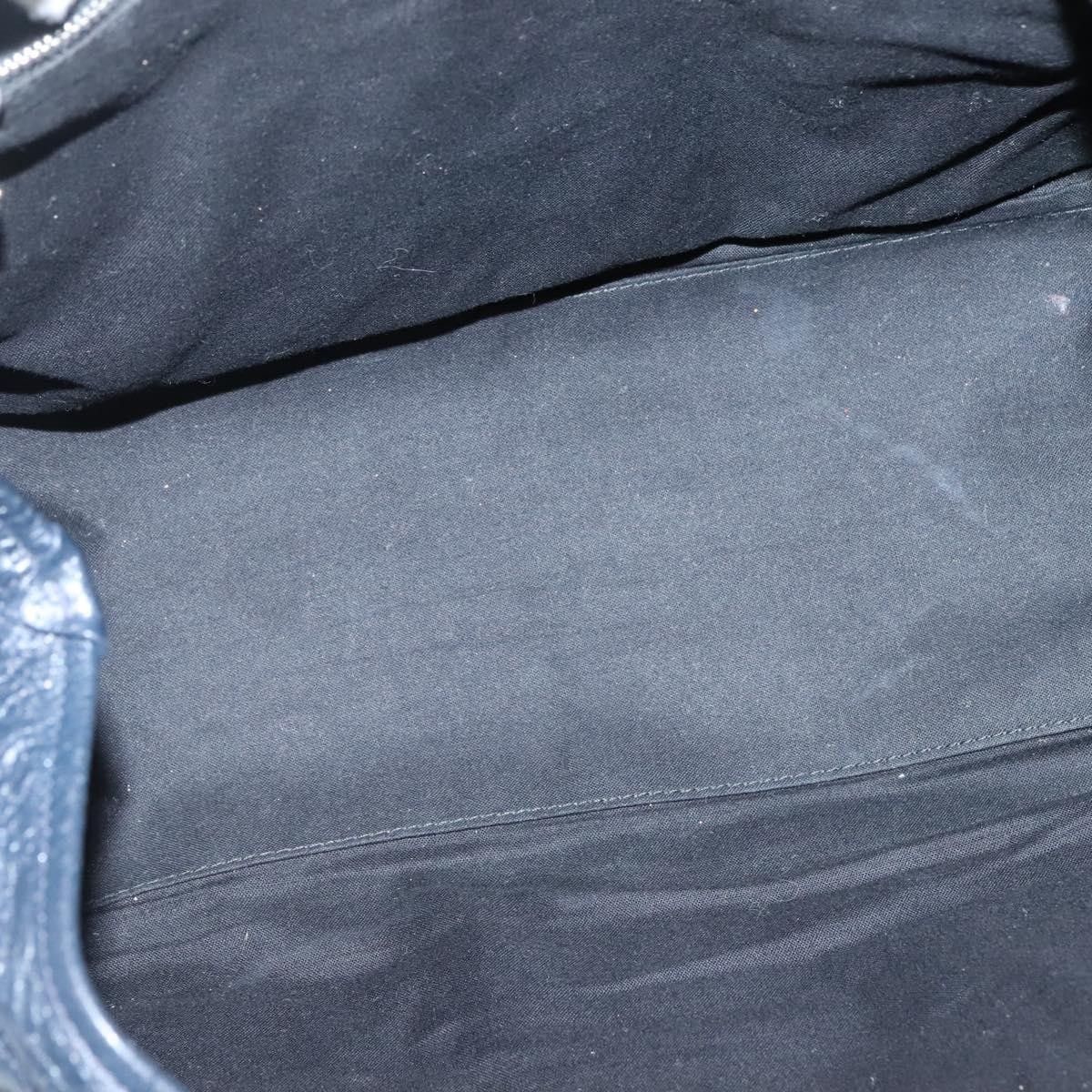 Balenciaga Balenciaga Navy Cabas Leather Size ONE SIZE - 5 Thumbnail