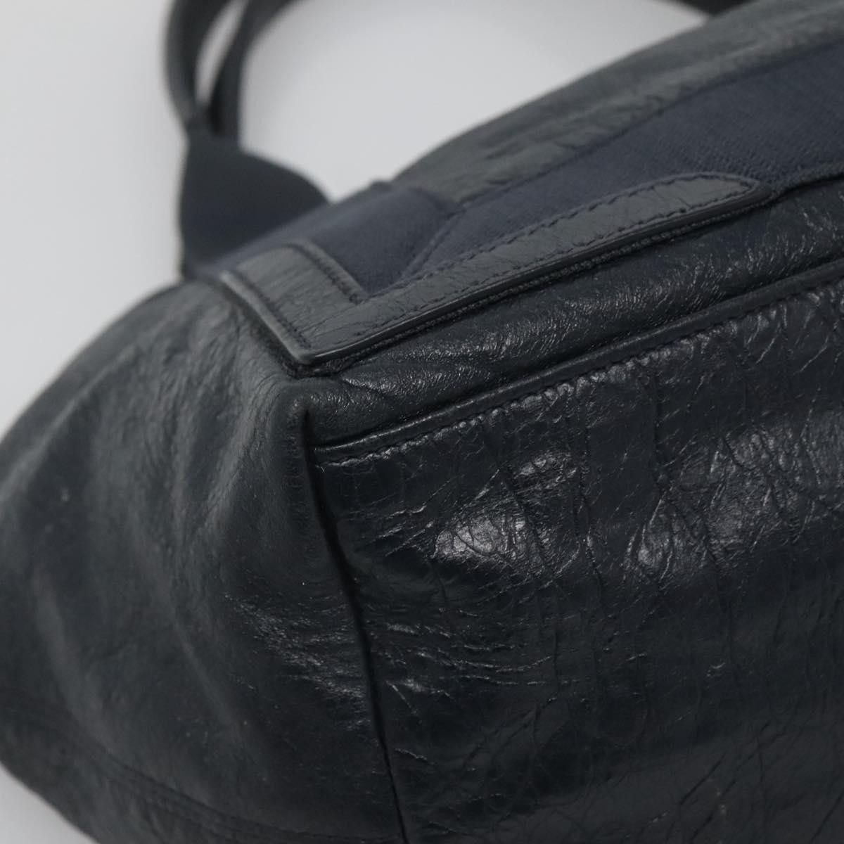 Balenciaga Balenciaga Navy Cabas Leather Size ONE SIZE - 10 Thumbnail