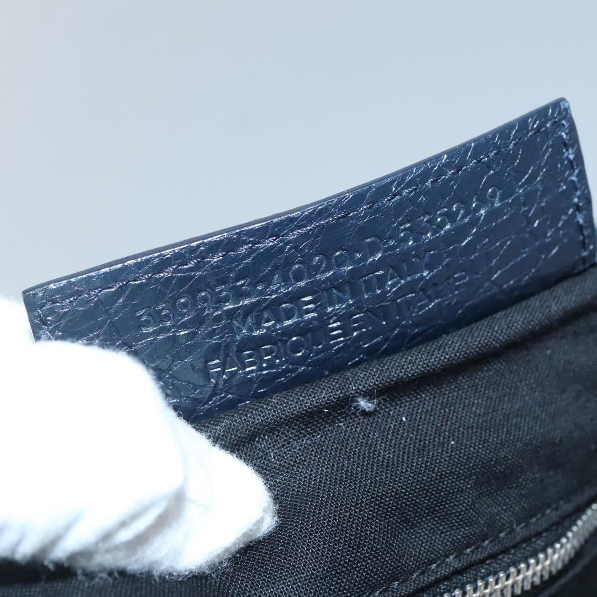 Balenciaga Balenciaga Navy Cabas Leather Size ONE SIZE - 7 Thumbnail
