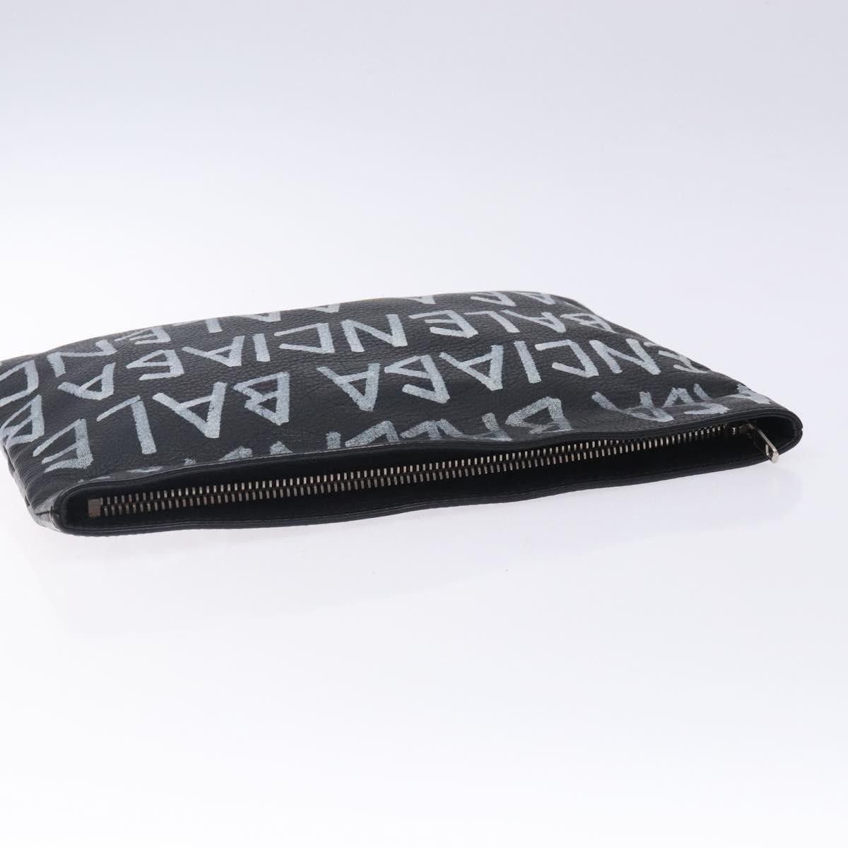Balenciaga Balenciaga Graffiti Pouch Leather Size ONE SIZE - 14 Thumbnail