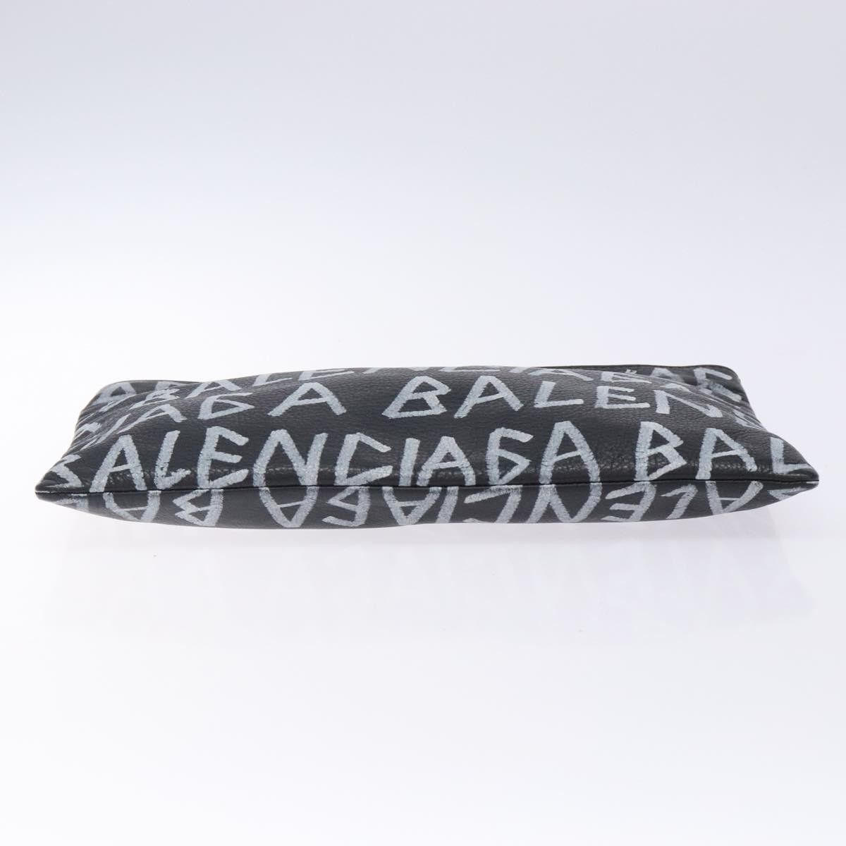 Balenciaga Balenciaga Graffiti Pouch Leather Size ONE SIZE - 13 Thumbnail