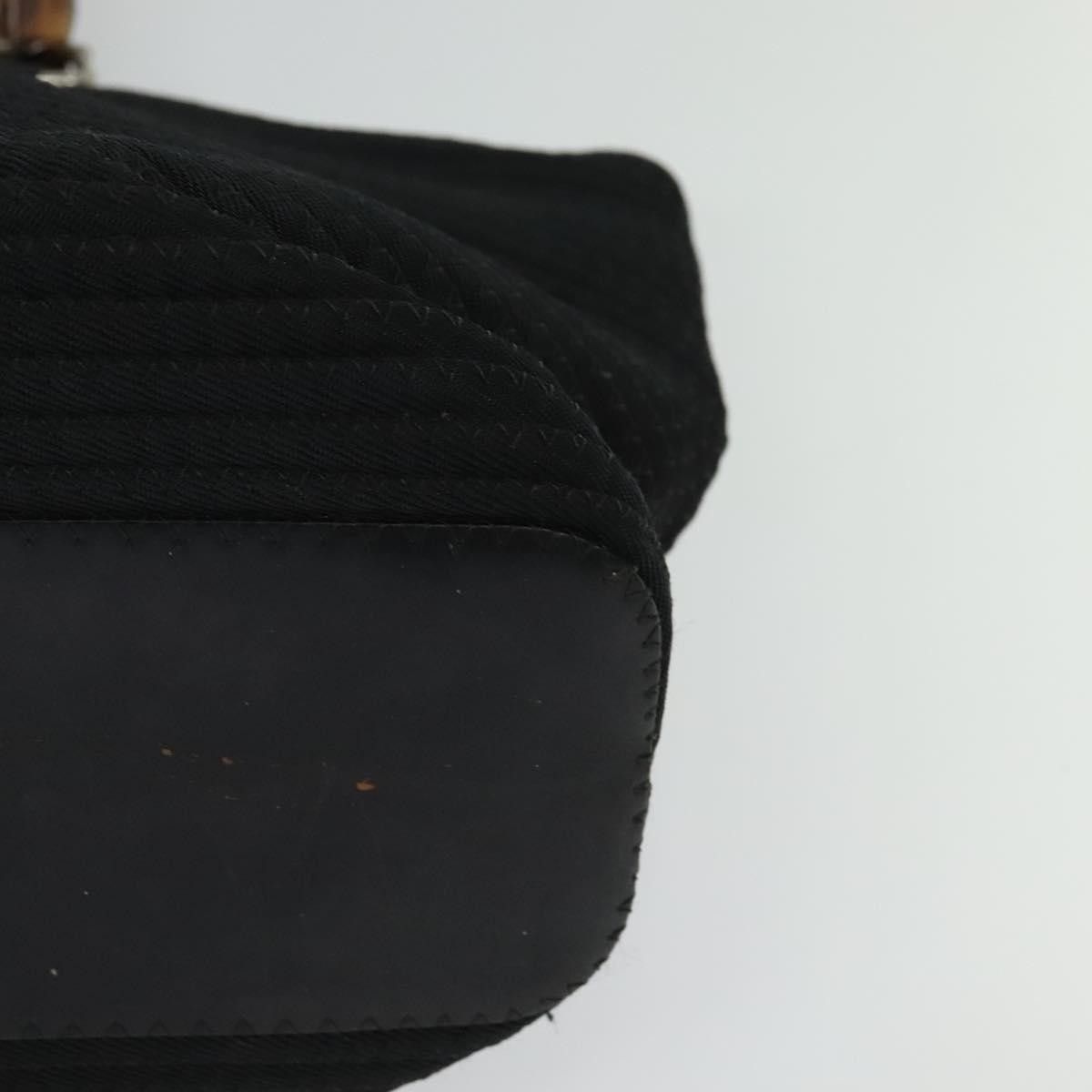 Gucci Gucci Vintage Bamboo Handle Bag Canvas Size ONE SIZE - 10 Thumbnail